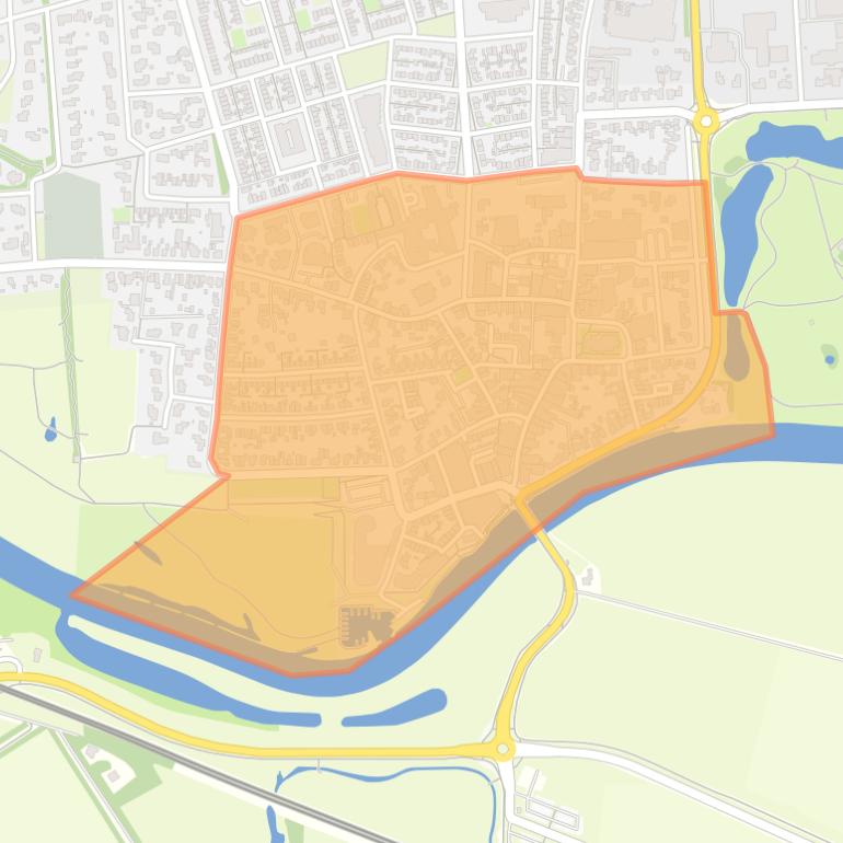 Kaart van de buurt Dalfsen Centrum.