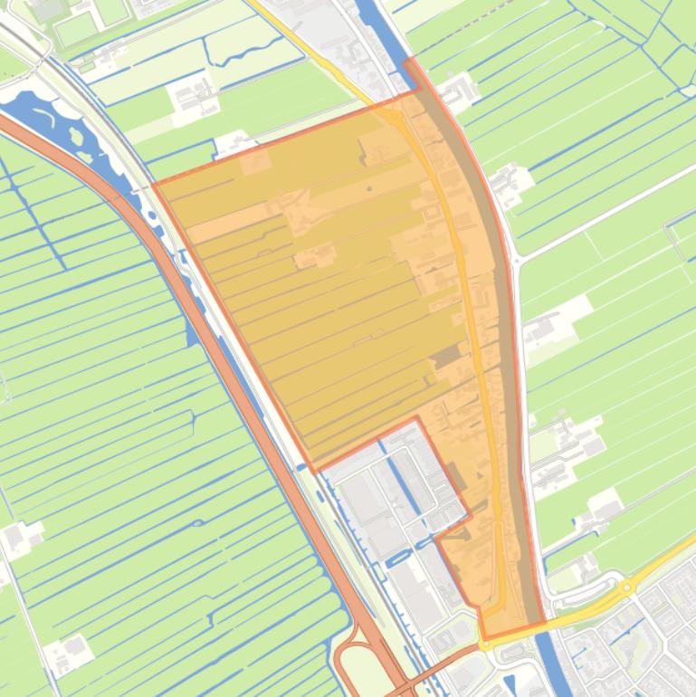 Kaart van de buurt Dammekant.