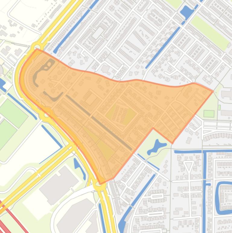 Kaart van de buurt Dassenberg en omgeving.