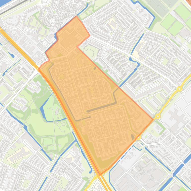 Kaart van de buurt Dauwendaele II.