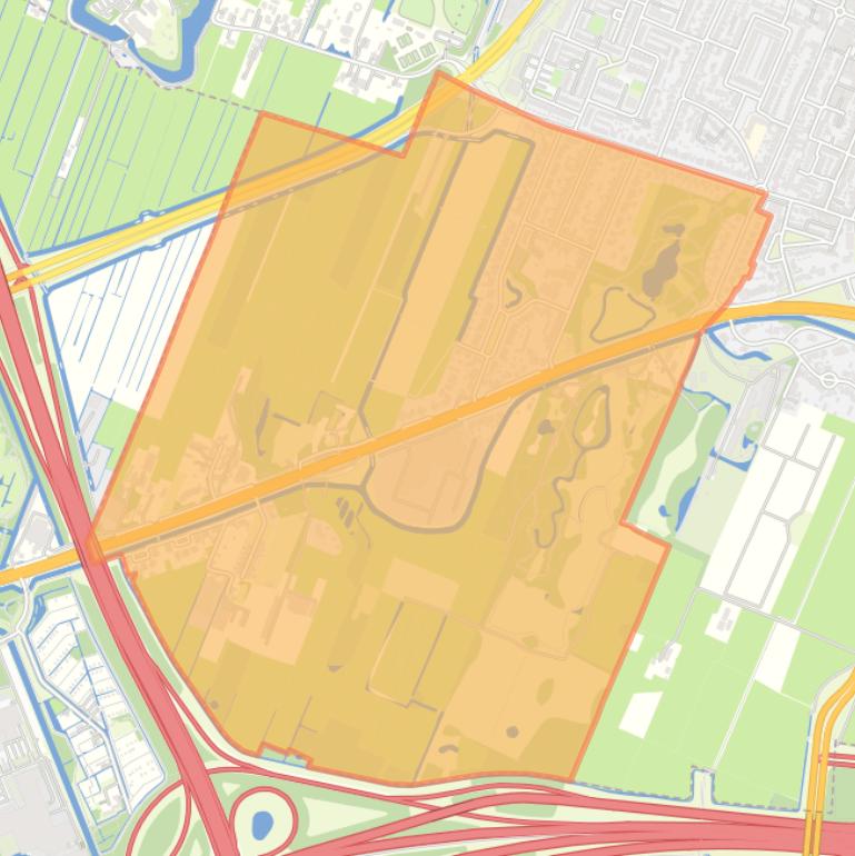 Kaart van de buurt De Bilt Zuid.