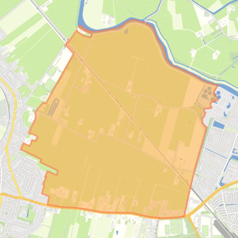 Kaart van de buurt De Birkt.