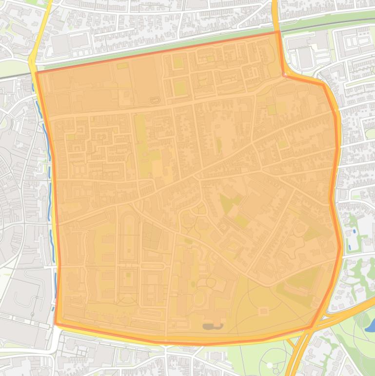 Kaart van de buurt De Bothoven.