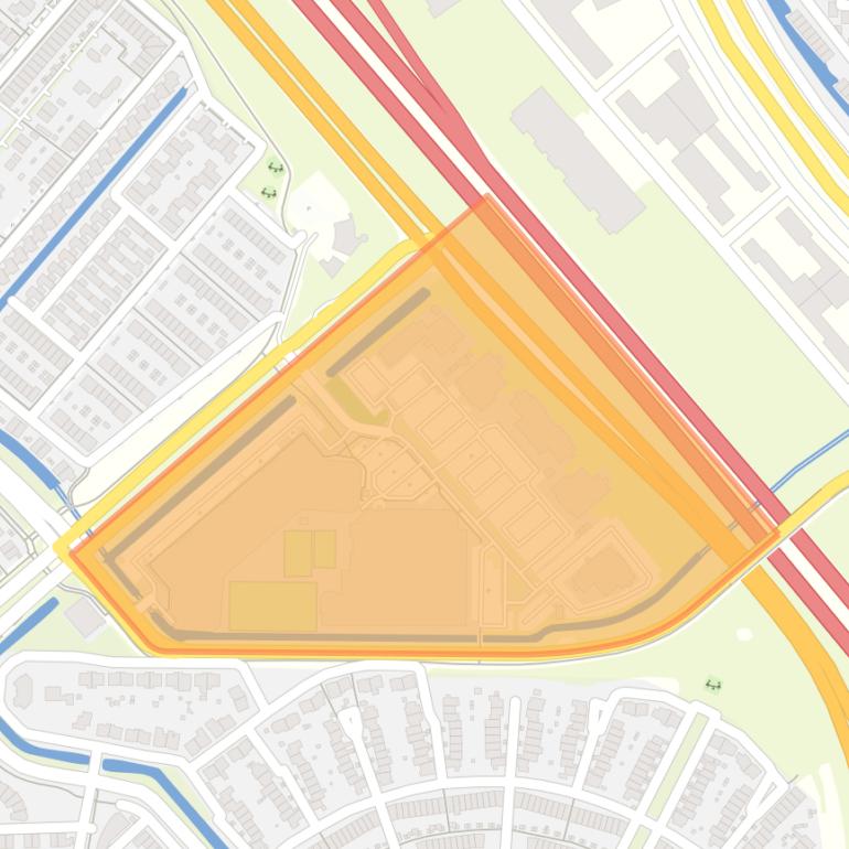 Kaart van de buurt De Brand.