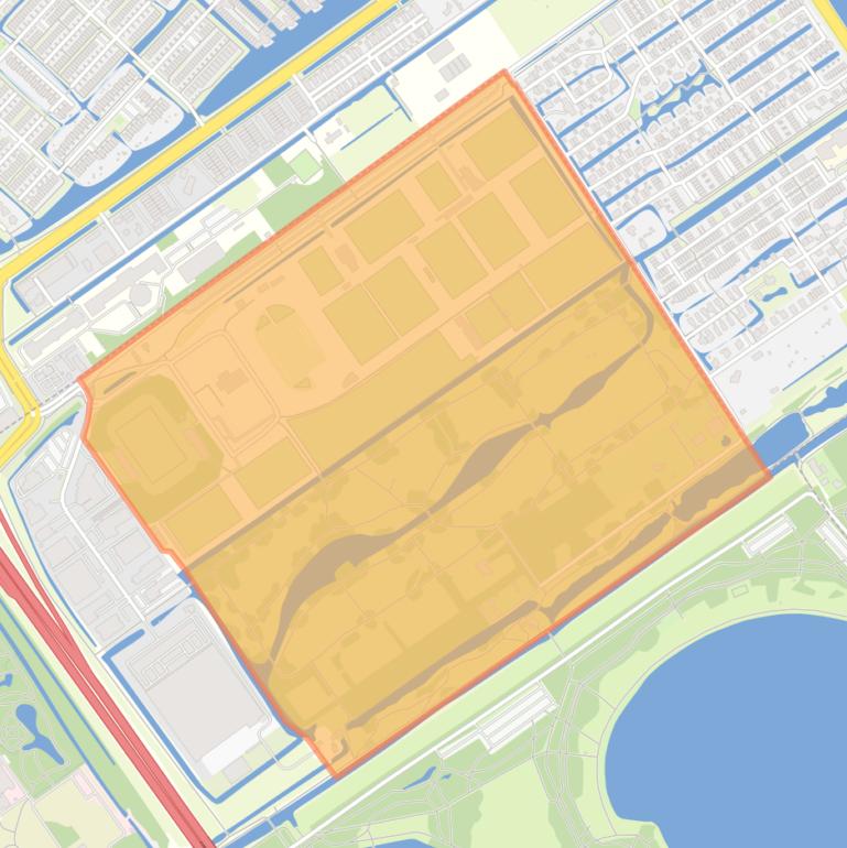 Kaart van de buurt De Bras.