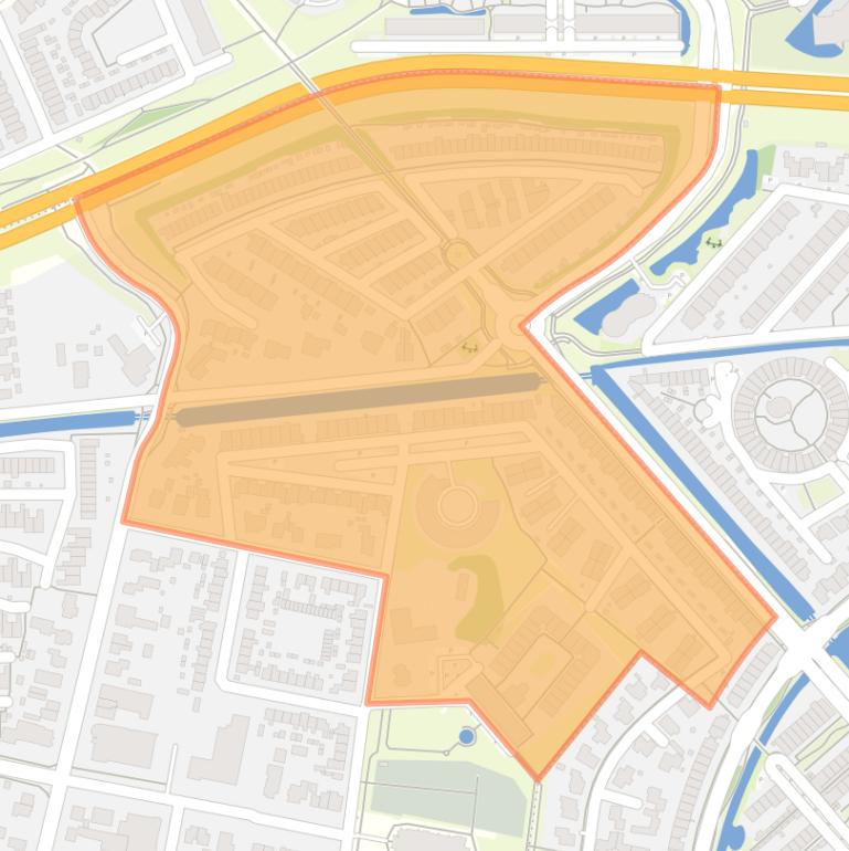 Kaart van de buurt De Brinken.