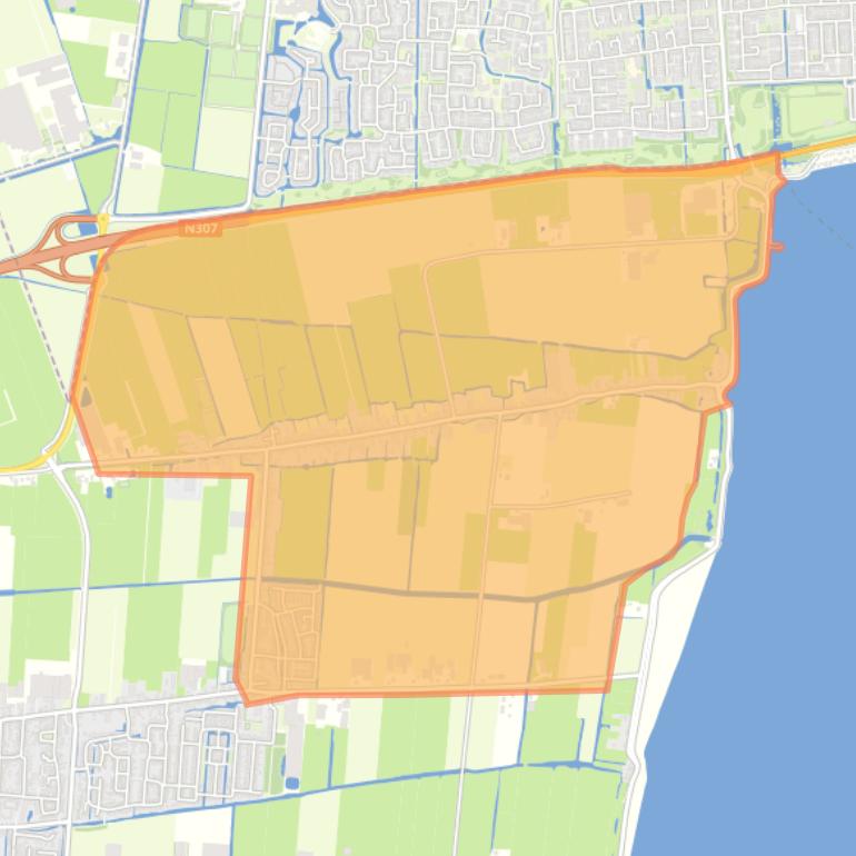 Kaart van de De Buurt.