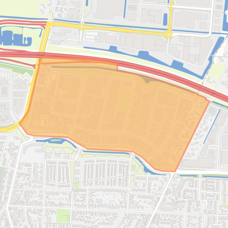 Kaart van de buurt De Compagnie.