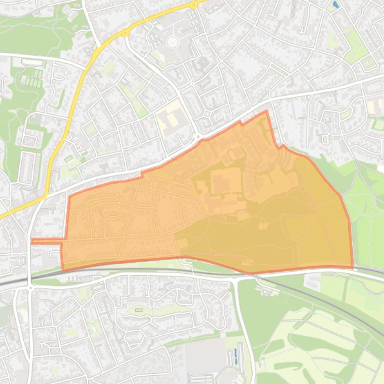 Kaart van de buurt De Dormig.