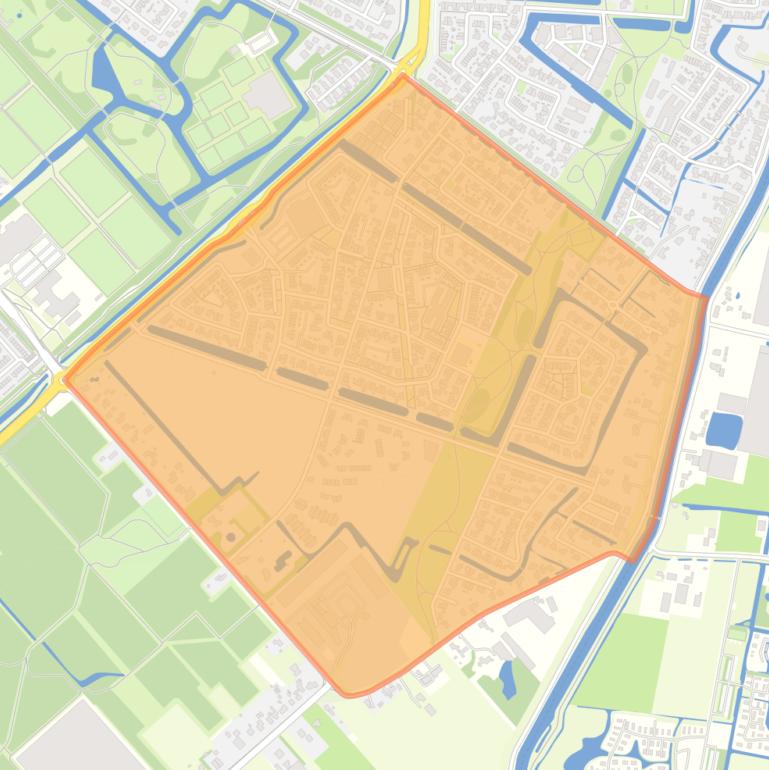 Kaart van de buurt De Draai Zuid.