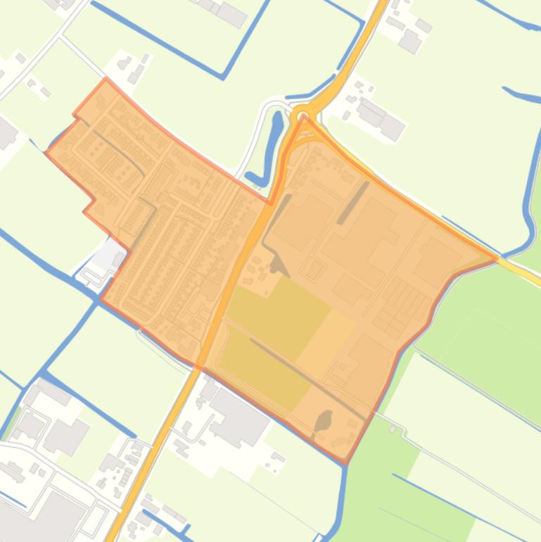 Kaart van de buurt De Engel.