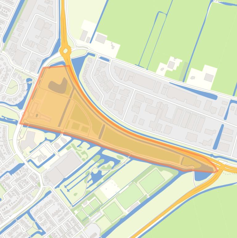 Kaart van de buurt De Goorn Buitenroede en omgeving.
