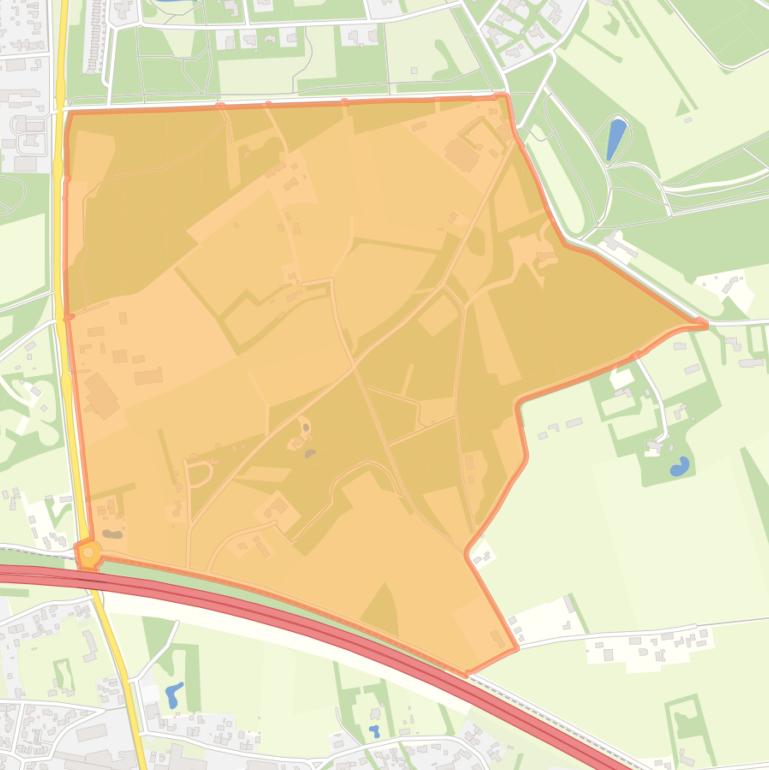 Kaart van de buurt De Haag.