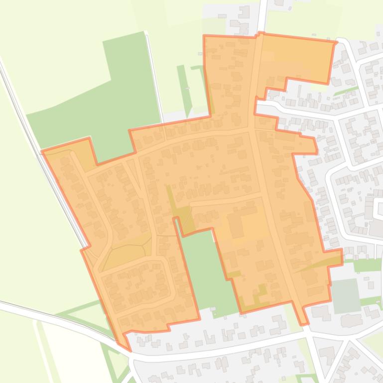 Kaart van de buurt De Hasselt en omgeving.