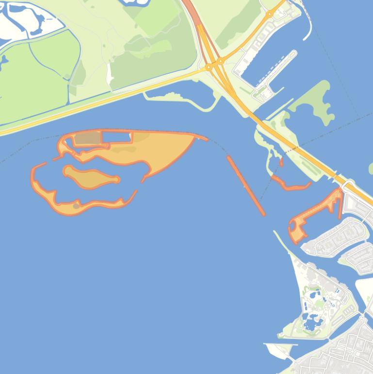 Kaart van de buurt De Knar.