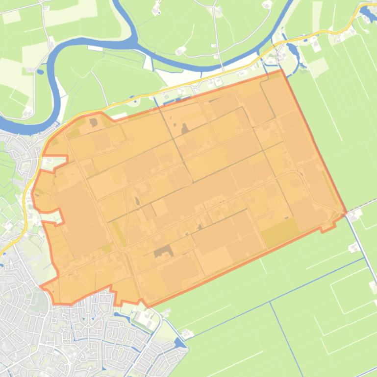 Kaart van de buurt De Koekoek.