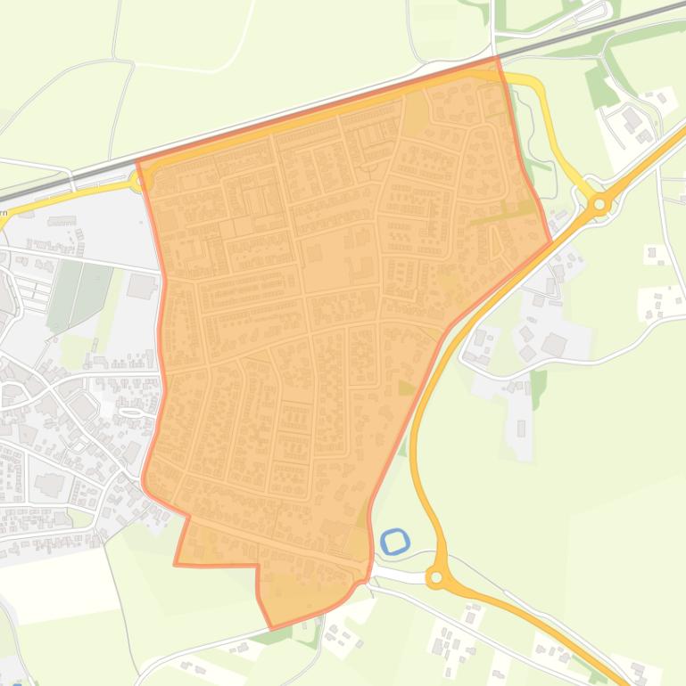 Kaart van de buurt De Kol en Noordenberg.