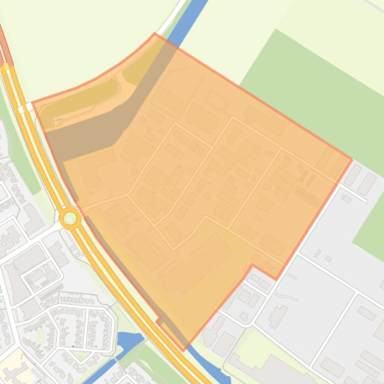 Kaart van de buurt De Kolk.