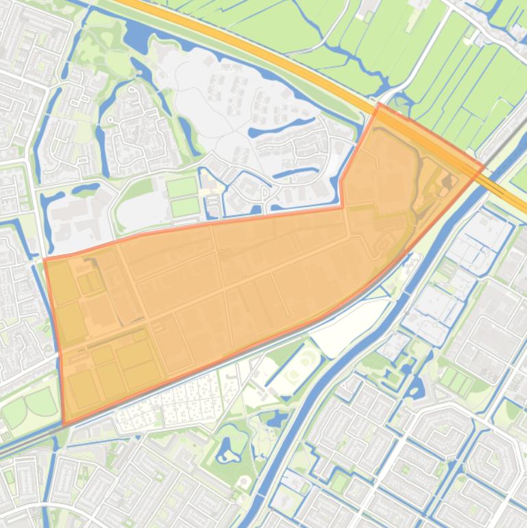 Kaart van de buurt De Koog.