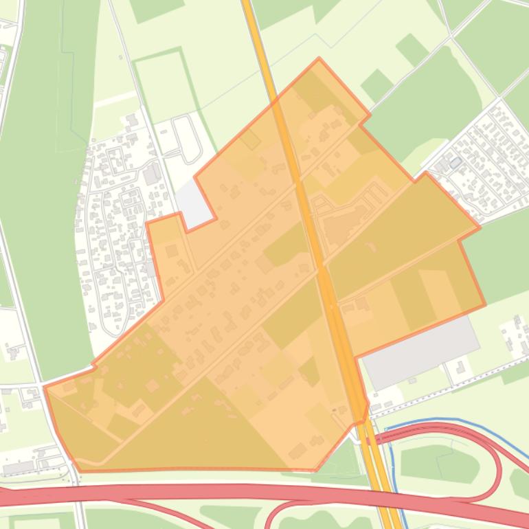 Kaart van de buurt De Krosselt.