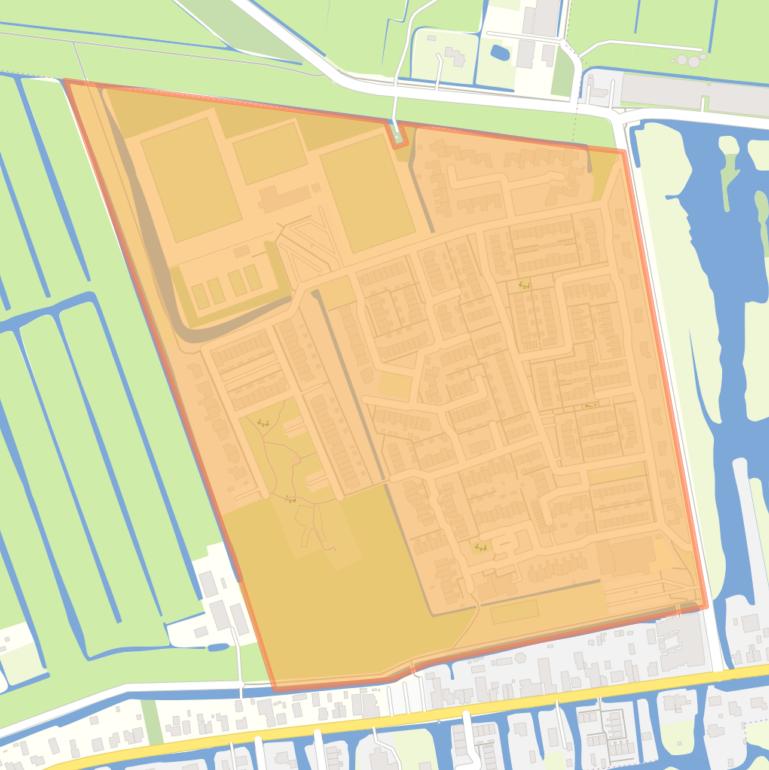 Kaart van de buurt De Kuil.