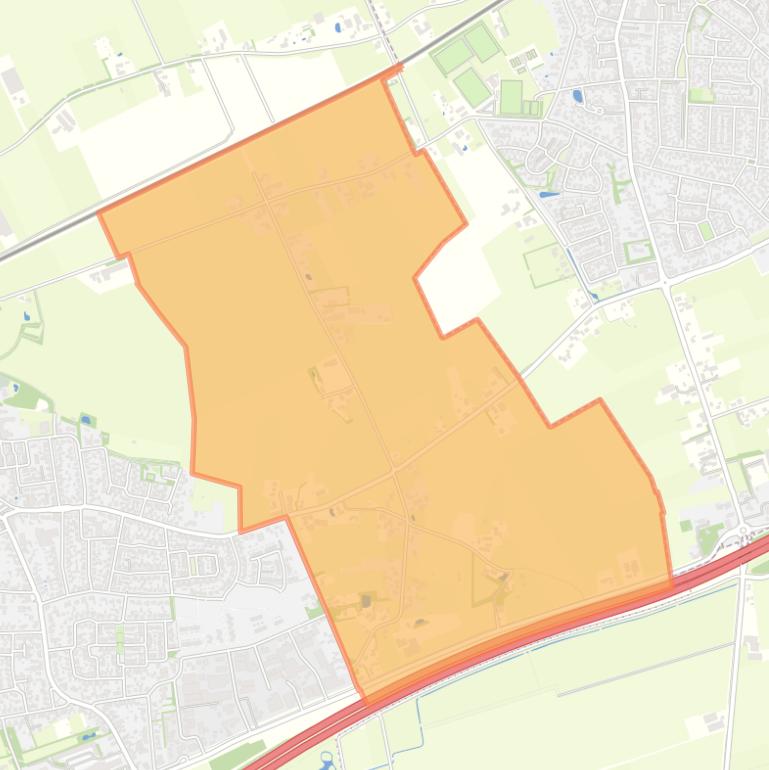 Kaart van de buurt De Lage Kant.