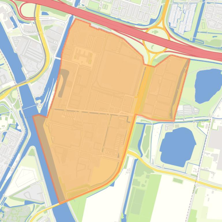 Kaart van de buurt De Liesbosch.