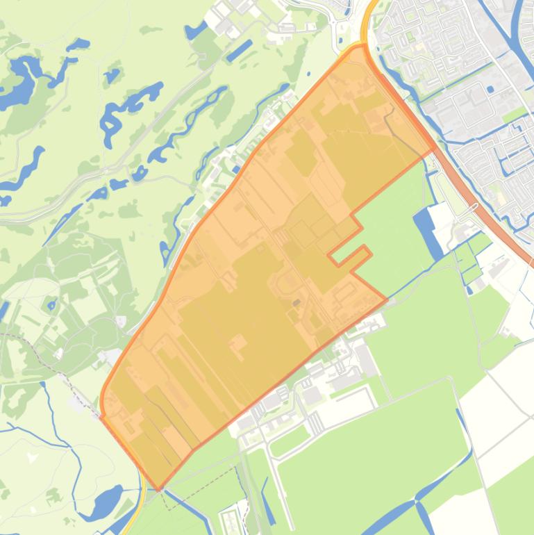 Kaart van de buurt De Mient en Kooltuin.