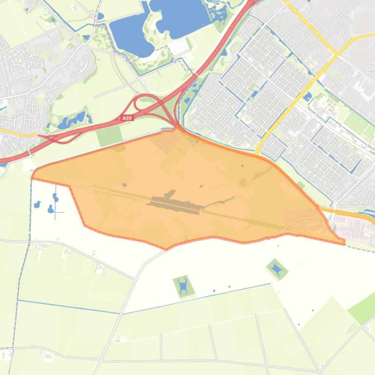 Kaart van de buurt De Moerputten.