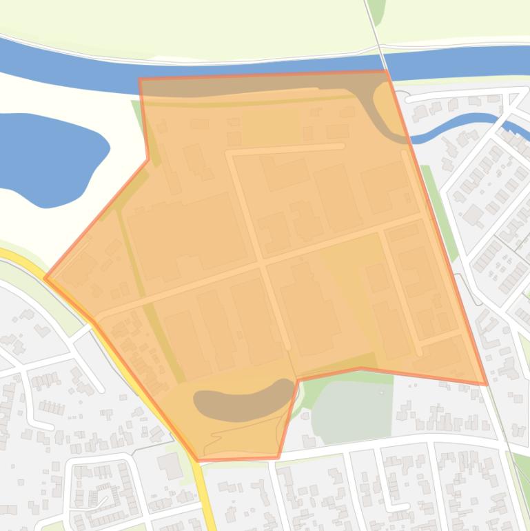 Kaart van de buurt De Mors.