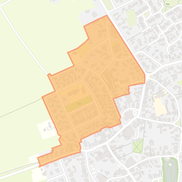 Kaart van de buurt De Noord Es.