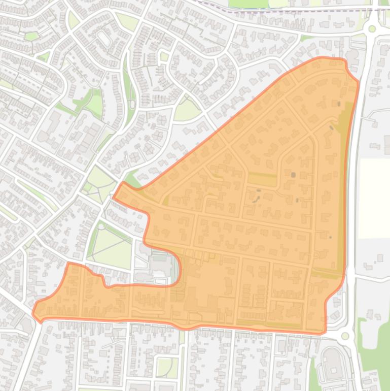 Kaart van de buurt De Oude Omdraaier.