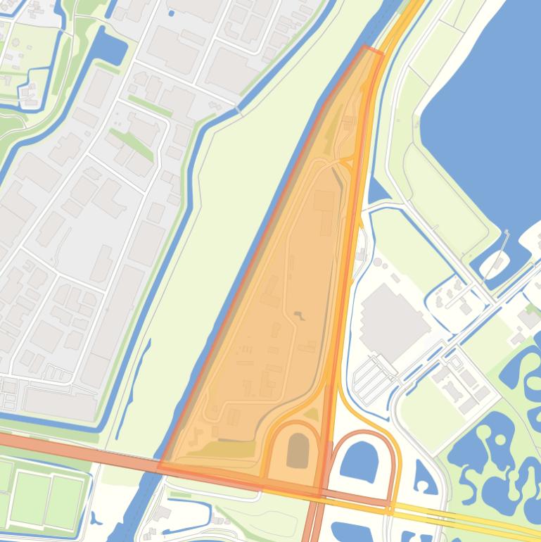 Kaart van de buurt De Overtoom.