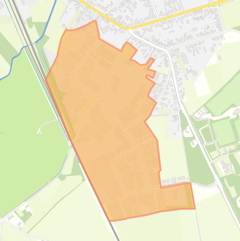 Kaart van de buurt De Poortmannen.