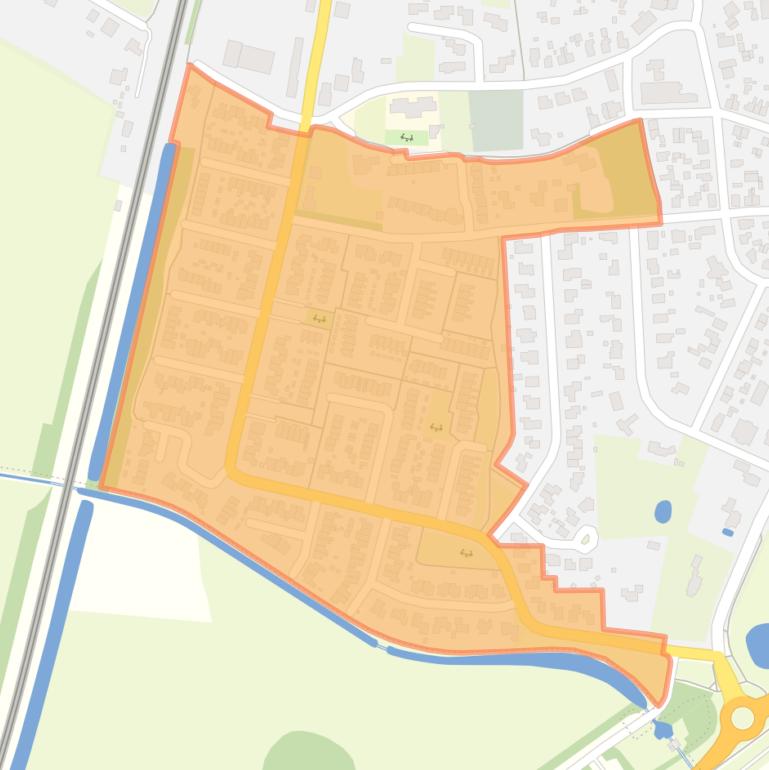 Kaart van de buurt De Pothof.