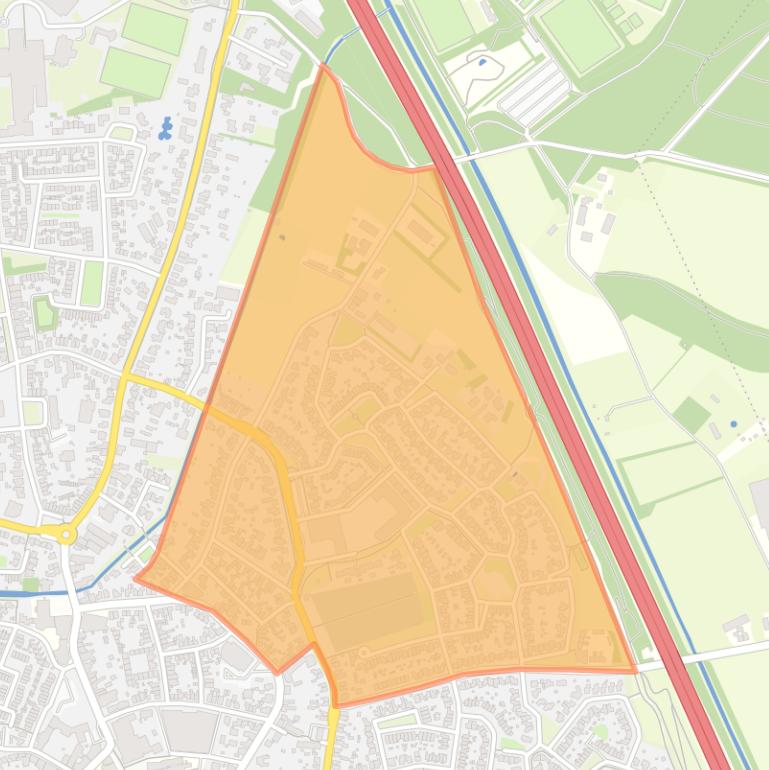 Kaart van de buurt De Risselt.