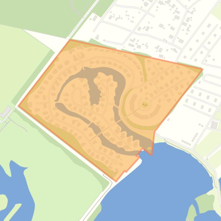 Kaart van de buurt De Schatberg.