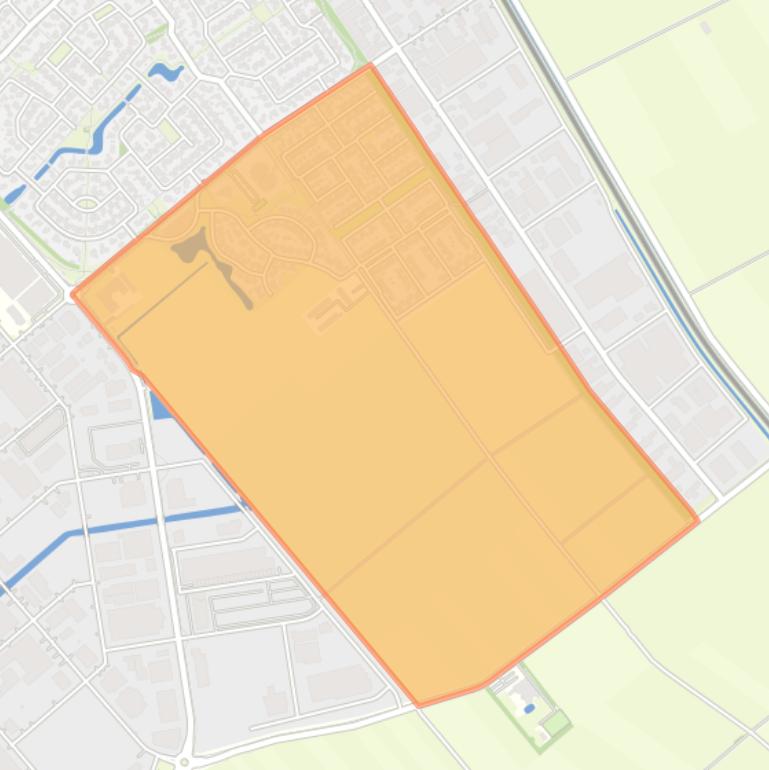 Kaart van de buurt De Slagen.