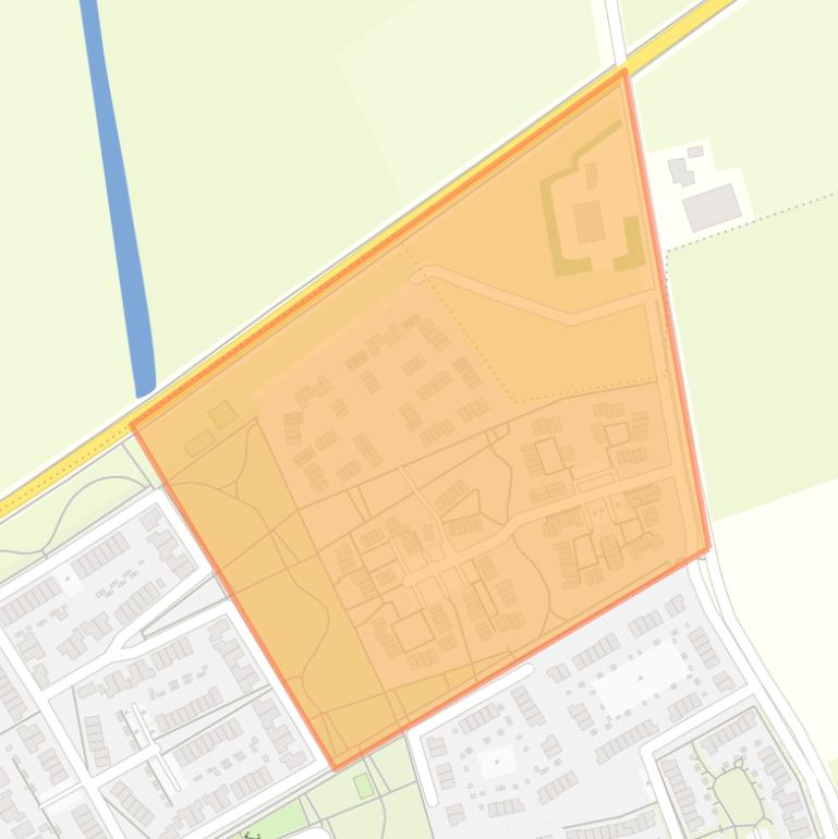 Kaart van de buurt De Stek.