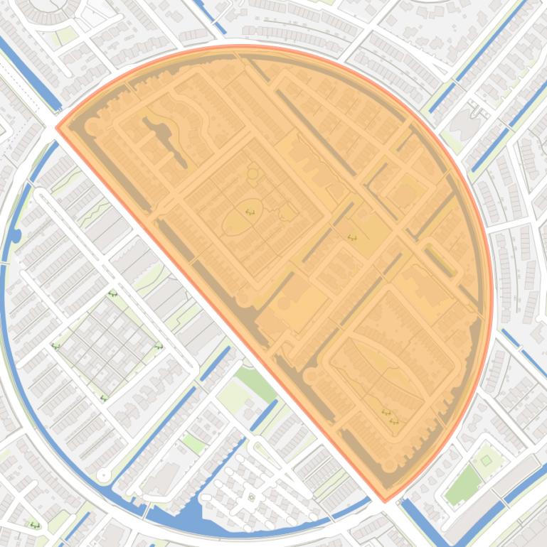 Kaart van de buurt De Verwondering en omgeving.