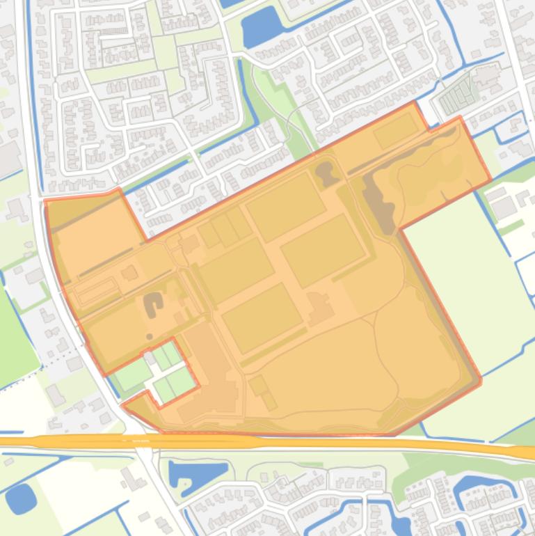 Kaart van de buurt De Weijver.