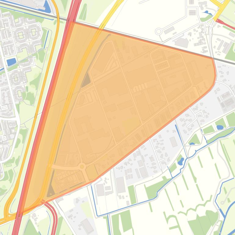 Kaart van de buurt De Wieken.