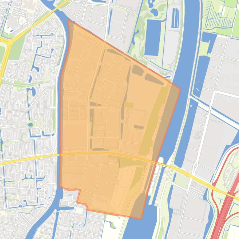 Kaart van de buurt De Wiers.