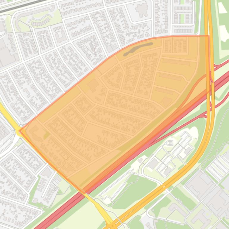 Kaart van de buurt De Wittenhagen Zuid.