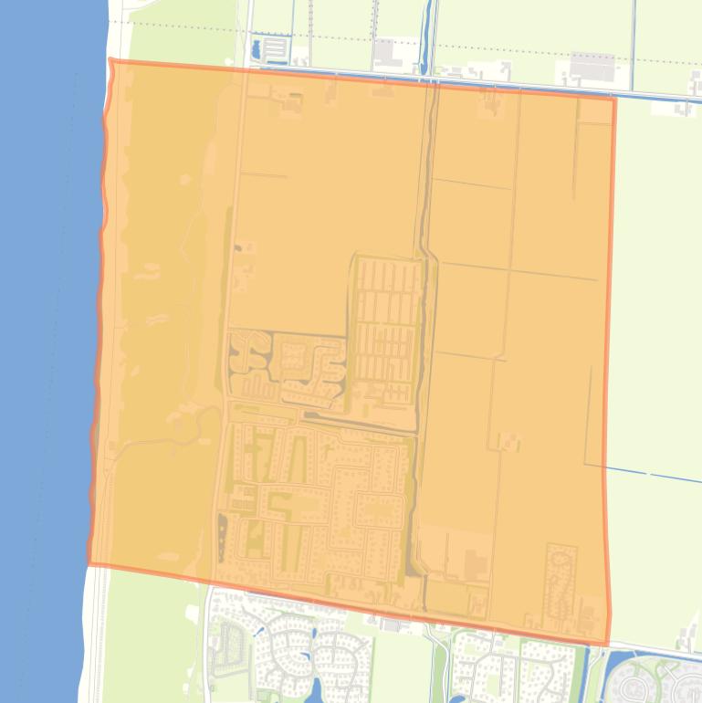 Kaart van de buurt De Zandloper.