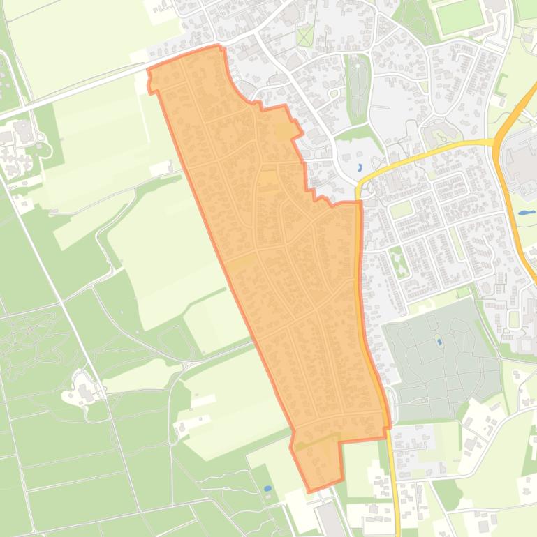 Kaart van de buurt De Zuid Es.