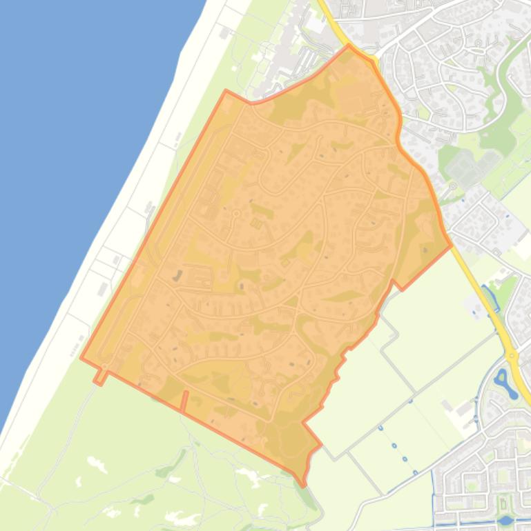 Kaart van de buurt De Zuid.