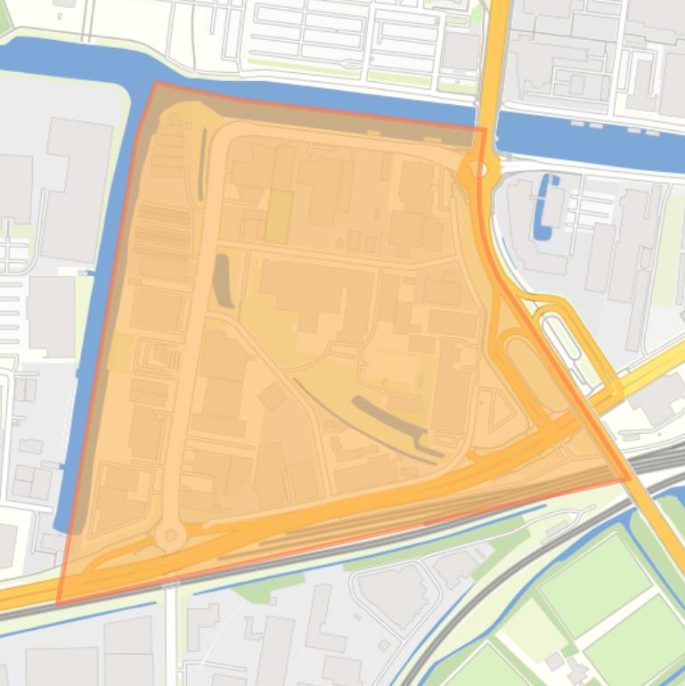 Kaart van de buurt De Zwette I Harlingervaart.