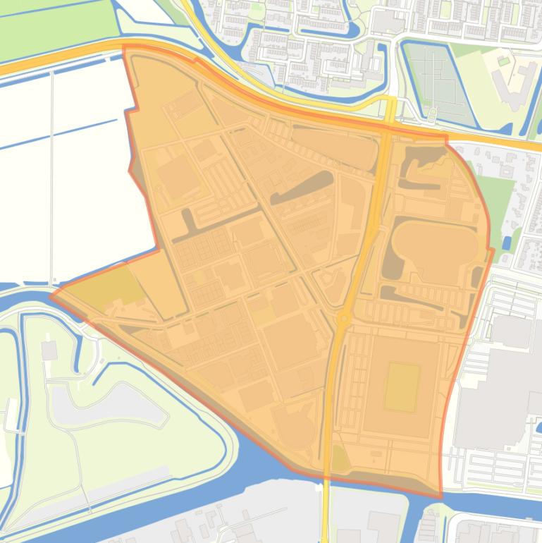 Kaart van de buurt De Zwette IV Businesspark.