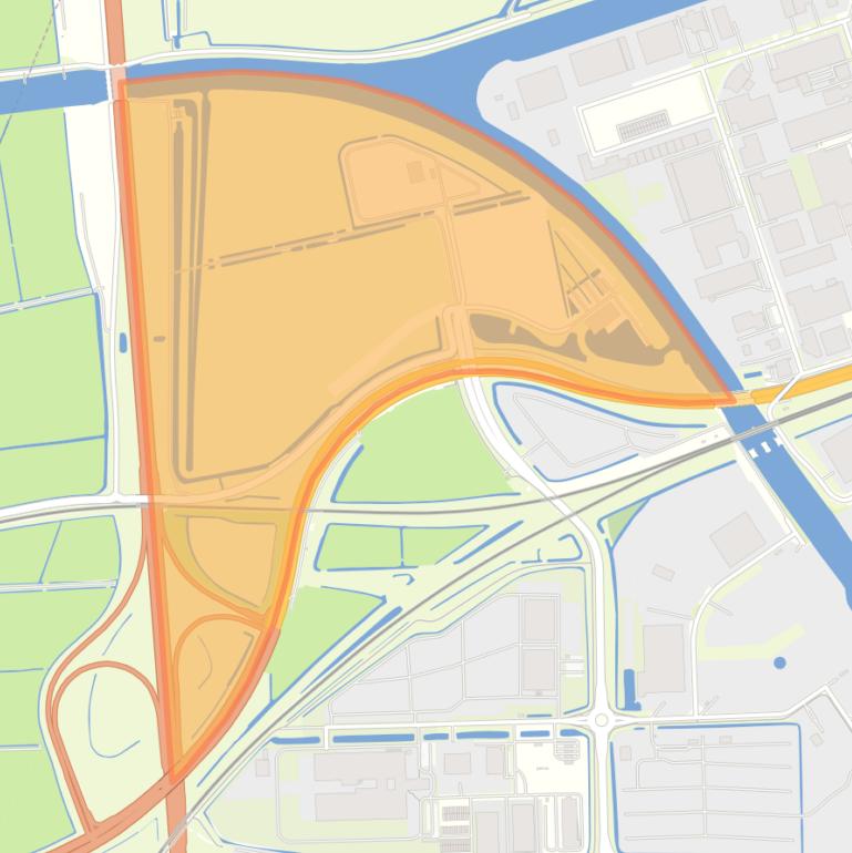 Kaart van de buurt De Zwette VI Deinumerpolder.